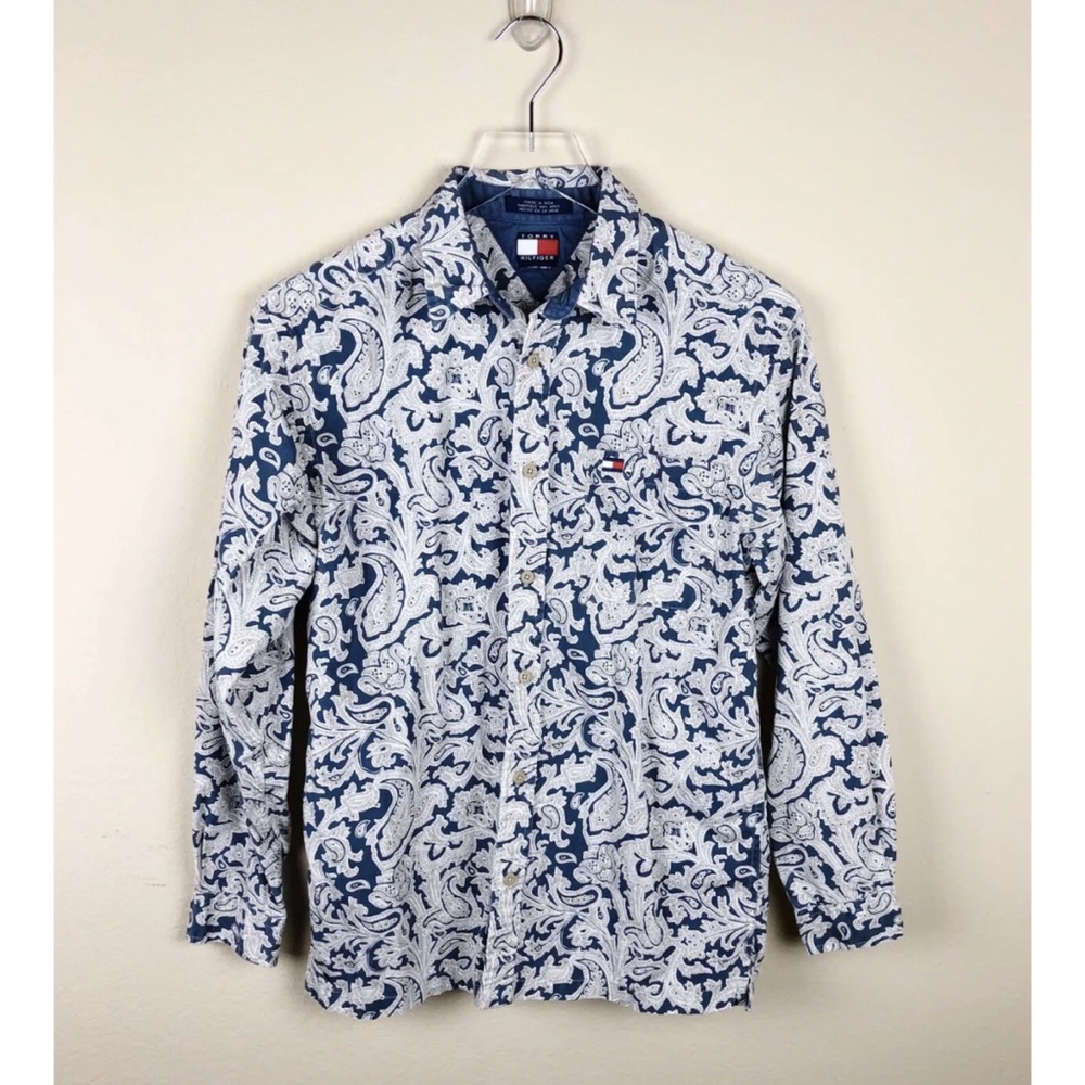 Tommy Hilfiger Vintage 90s Paisley LS Shirt